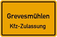 Ortsschild Grevesmühlen