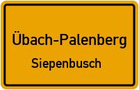 Straßenverzeichnis Übach-Palenberg Siepenbusch