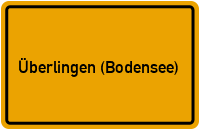 City Sign Überlingen (Bodensee)