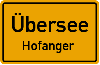 Straßen in Übersee Hofanger