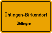 Straßenverzeichnis Ühlingen-Birkendorf Ühlingen