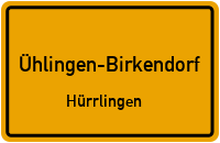 Kirchhölzleweg in Ühlingen-BirkendorfHürrlingen