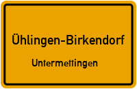 Buckstraße in 79777 Ühlingen-Birkendorf (Untermettingen)
