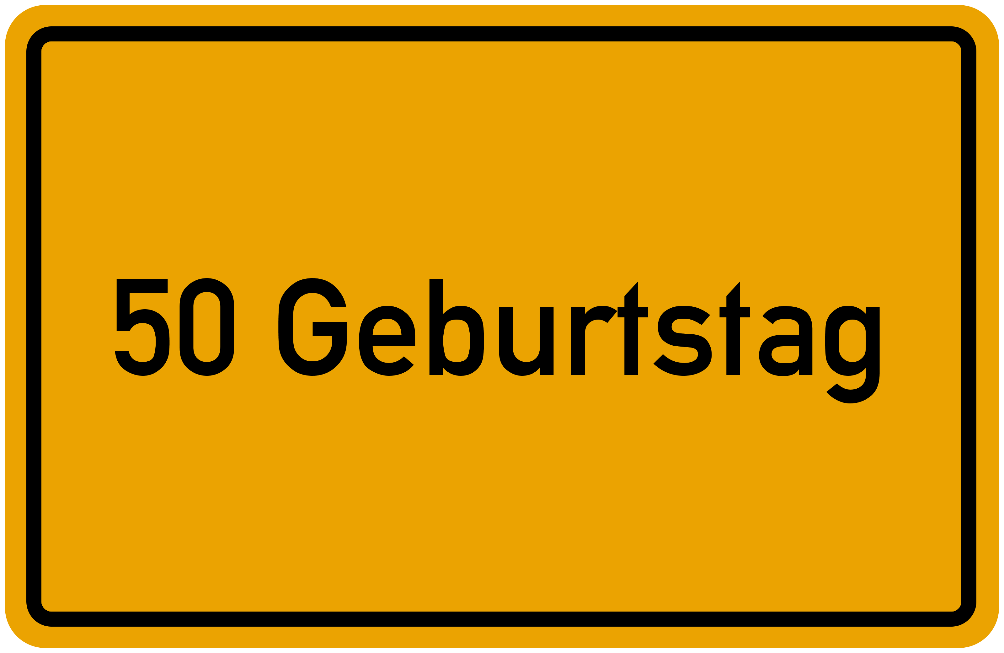 Ortsschild 50 Geburtstag Kostenlos Download Drucken