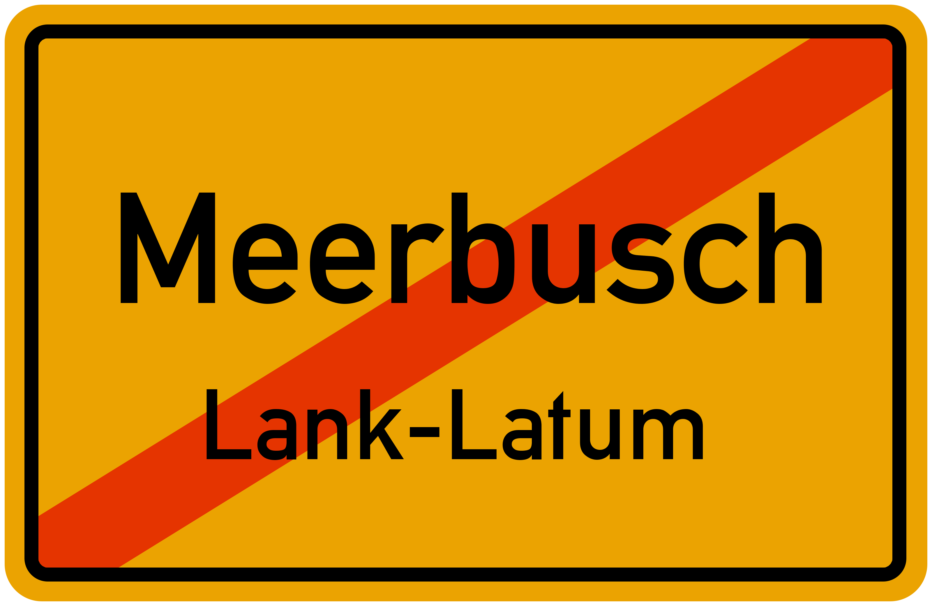 Ortsschild Meerbusch-Lank-Latum kostenlos: Download & Drucken