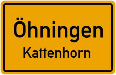 Straßenverzeichnis Öhningen Kattenhorn