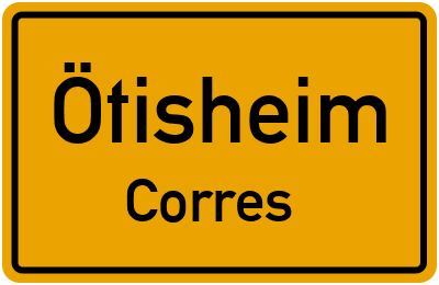 Straßenverzeichnis Ötisheim Corres