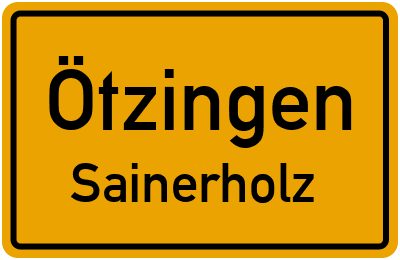 Straßenverzeichnis Ötzingen Sainerholz