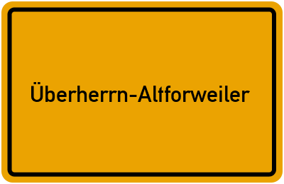 Branchenbuch Überherrn-Altforweiler, Saarland