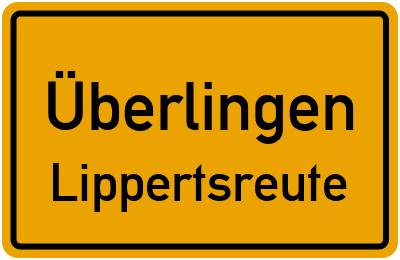 Straßenverzeichnis Überlingen Lippertsreute