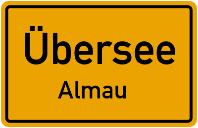 Straßenverzeichnis Übersee Almau
