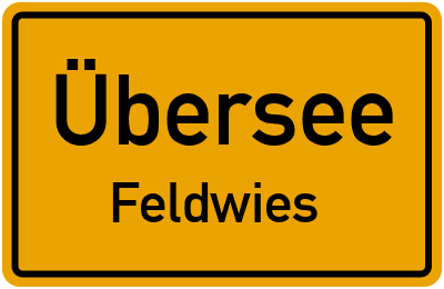 Straßenverzeichnis Übersee Feldwies