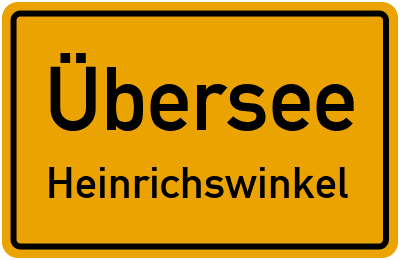 Straßenverzeichnis Übersee Heinrichswinkel