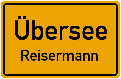 Straßenverzeichnis Übersee Reisermann