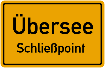 Straßenverzeichnis Übersee Schließpoint