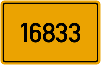 PLZ 16833