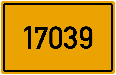 PLZ 17039