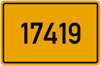 PLZ 17419