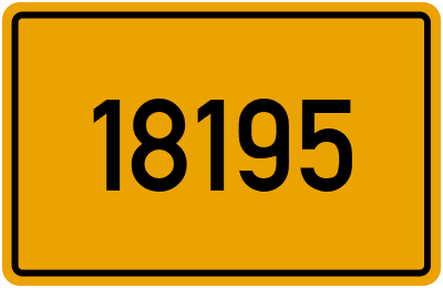 PLZ 18195