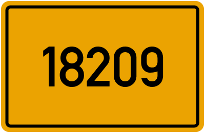 PLZ 18209