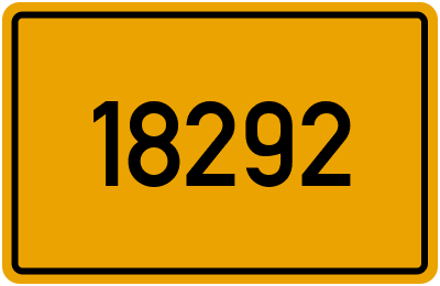 PLZ 18292