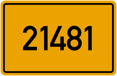 PLZ 21481