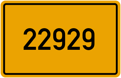 PLZ 22929