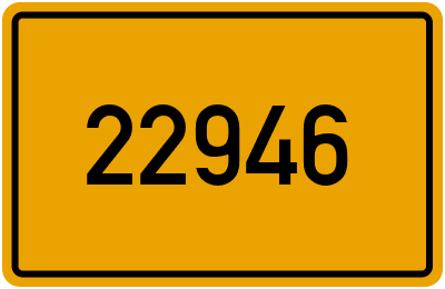 PLZ 22946
