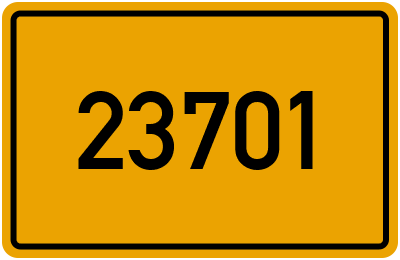 PLZ 23701