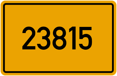 PLZ 23815
