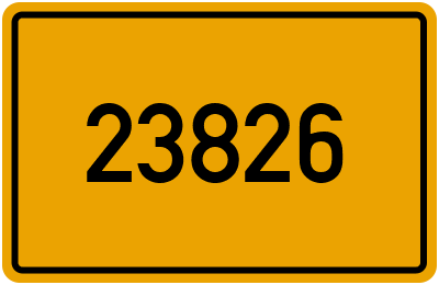PLZ 23826
