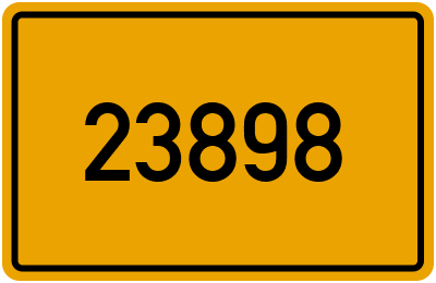 PLZ 23898
