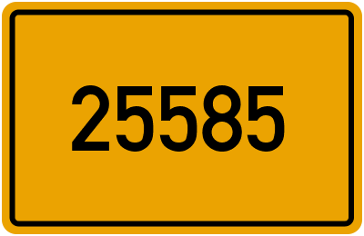 PLZ 25585