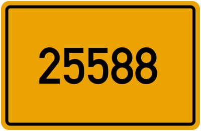 PLZ 25588