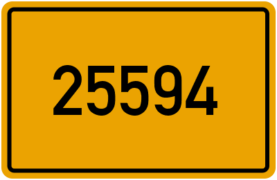PLZ 25594