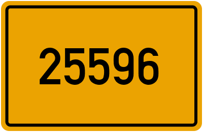 PLZ 25596