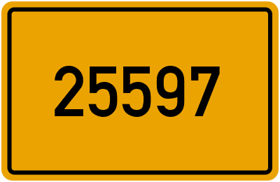 PLZ 25597