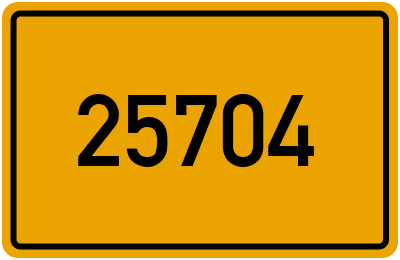 PLZ 25704