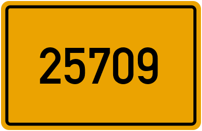 PLZ 25709