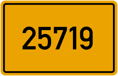 PLZ 25719