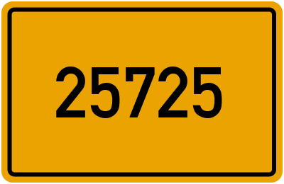 PLZ 25725