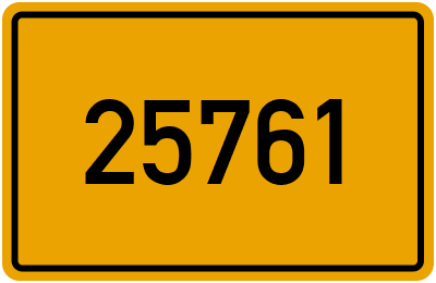 PLZ 25761