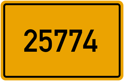 PLZ 25774