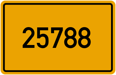 PLZ 25788