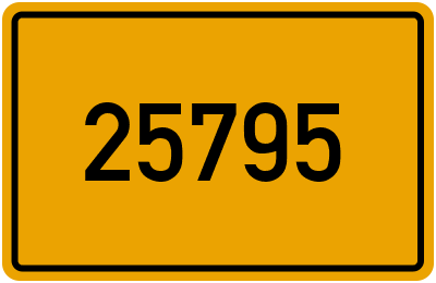 PLZ 25795