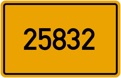 PLZ 25832
