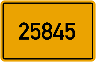 PLZ 25845