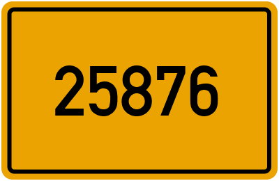 PLZ 25876
