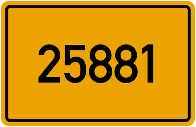 PLZ 25881