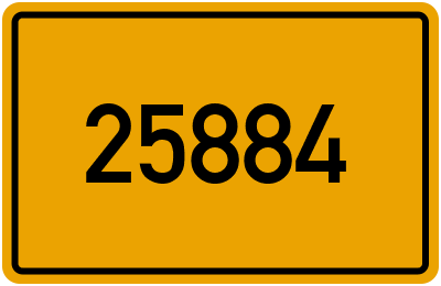 PLZ 25884